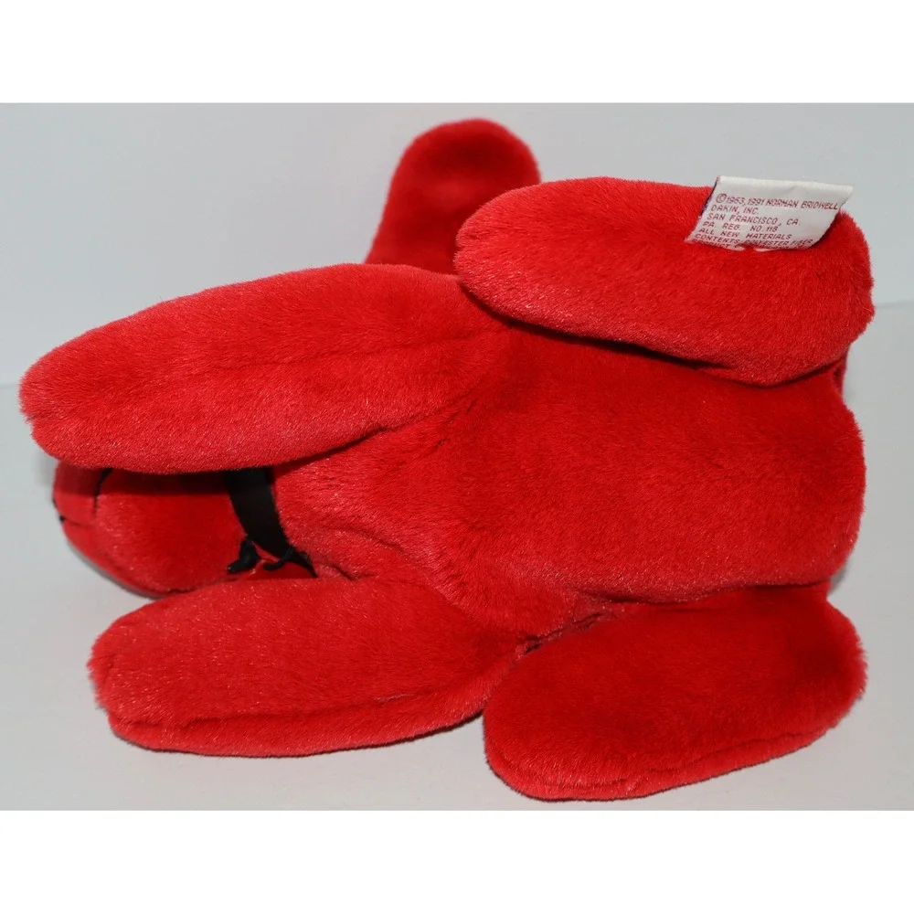 Vintage 1991 Clifford the Big Red Dog Dakin Plush Hand Puppet Red 14 Inch Toy